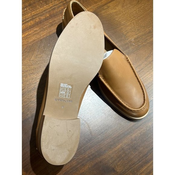 Everlane The Modern Loafers in Camel Brown New Womens oxfords Shoes - Picture 7 of 13